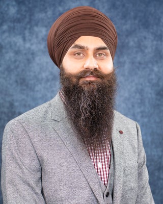 Portrait of Jarmanjit Sarkaria, Associate.